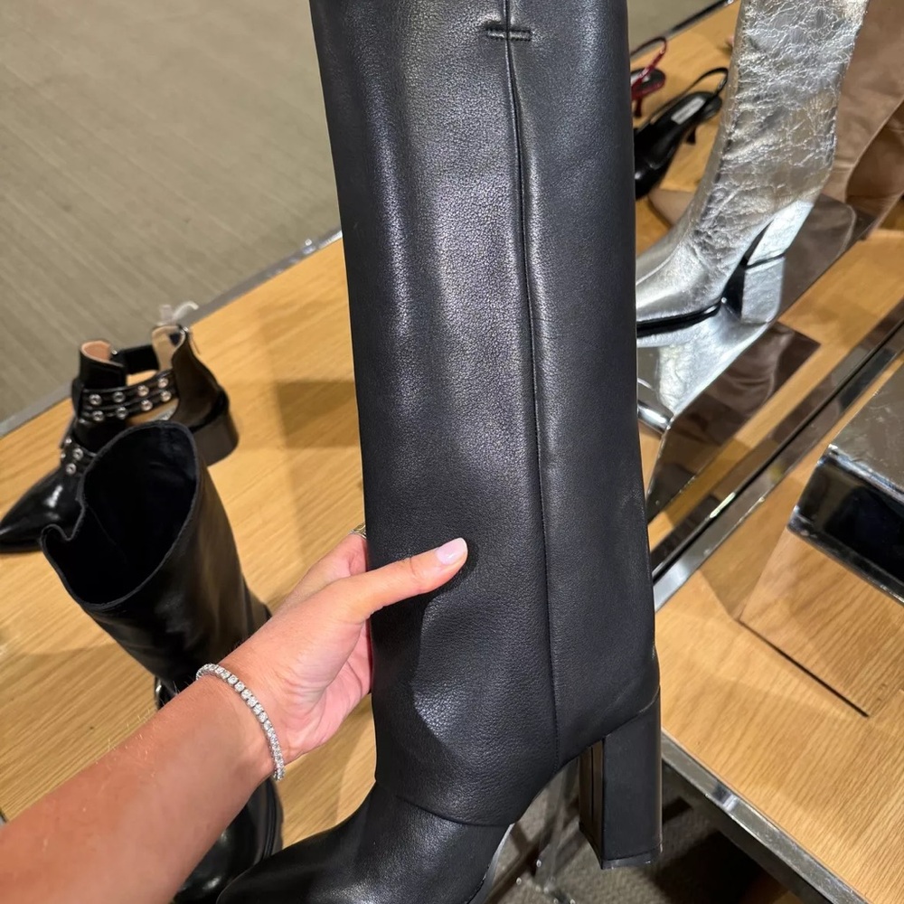 Steve Madden Black Knee-High Women's Blanco Boots